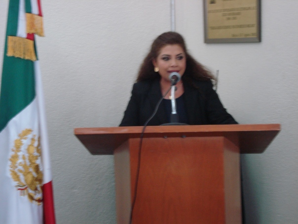 Clara Brugada, candidata de Morena a jefa delegacional.