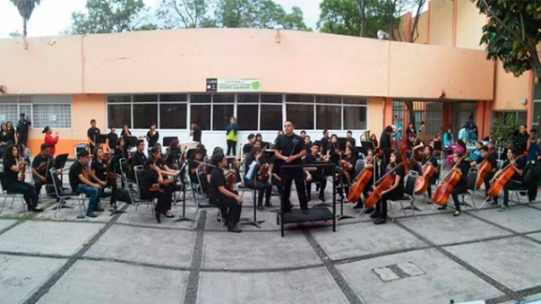 Orquesta Sinfónica Juvenil de Iztapalapa.